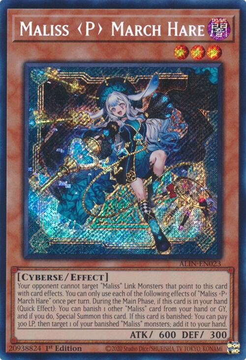 Maliss P March Hare [ALIN-EN023] Secret Rare | Galactic Gamez