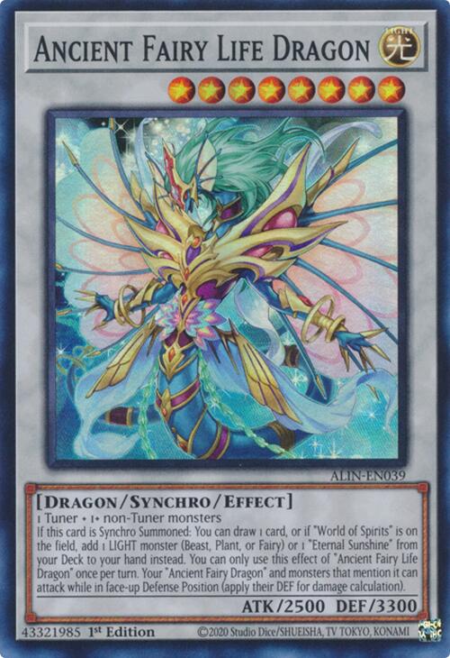 Ancient Fairy Life Dragon [ALIN-EN039] Super Rare | Galactic Gamez