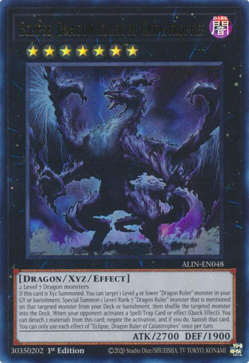 Eclipse, Dragon Ruler of Catastrophes [ALIN-EN048] Ultra Rare | Galactic Gamez