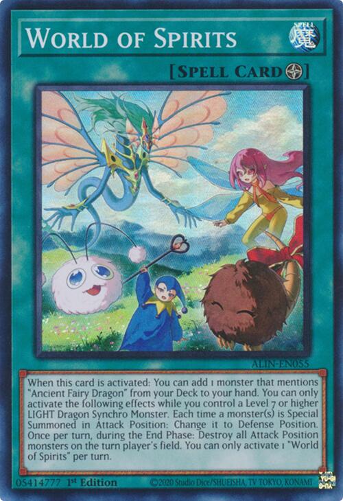 World of Spirits [ALIN-EN055] Super Rare | Galactic Gamez