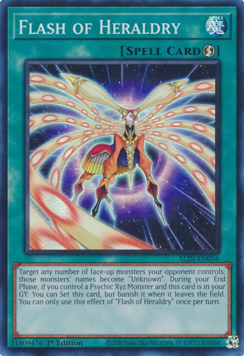 Flash of Heraldry [ALIN-EN056] Super Rare | Galactic Gamez