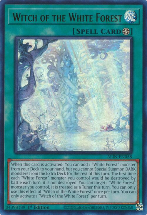 Witch of the White Forest [ALIN-EN058] Ultra Rare | Galactic Gamez