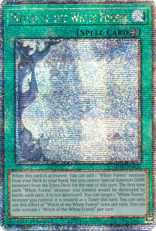 Witch of the White Forest [ALIN-EN058] Quarter Century Secret Rare | Galactic Gamez