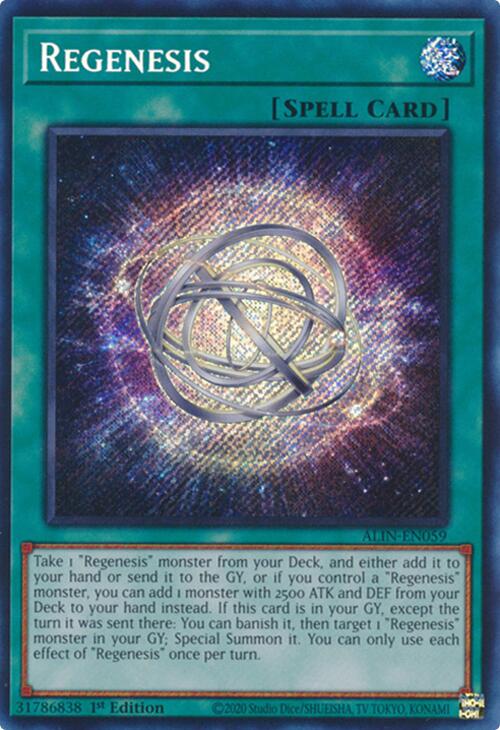 Regenesis [ALIN-EN059] Secret Rare | Galactic Gamez
