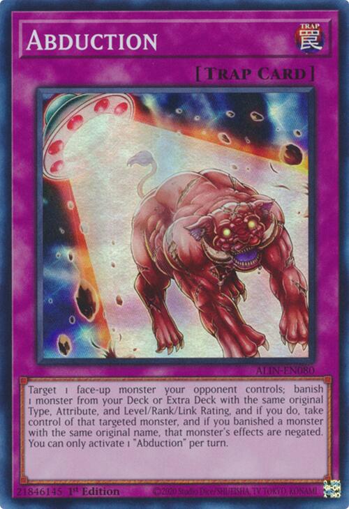 Abduction [ALIN-EN080] Super Rare | Galactic Gamez