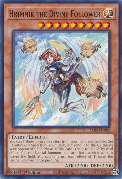 Hrimnir the Divine Follower [ALIN-EN082] Common | Galactic Gamez