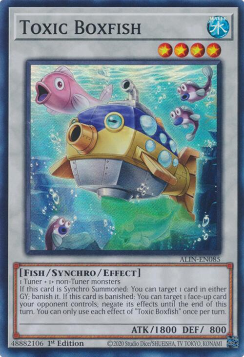 Toxic Boxfish [ALIN-EN085] Super Rare | Galactic Gamez