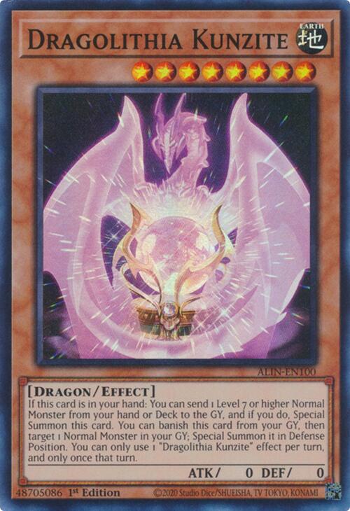 Dragolithia Kunzite [ALIN-EN100] Super Rare | Galactic Gamez