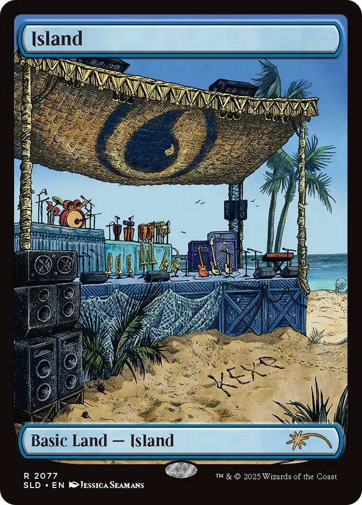 Island (2077) [Secret Lair Drop Series] | Galactic Gamez