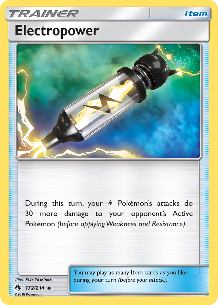 Electropower (172/214) [Sun & Moon: Lost Thunder] | Galactic Gamez