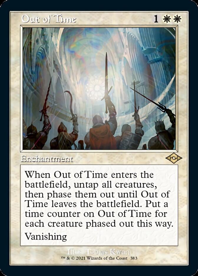 Out of Time (Retro Foil Etched) [Modern Horizons 2] | Galactic Gamez