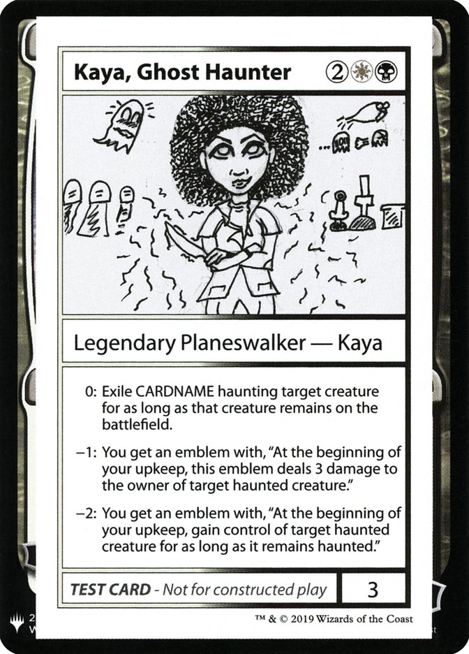 Kaya, Ghost Haunter [Mystery Booster Playtest Cards] | Galactic Gamez