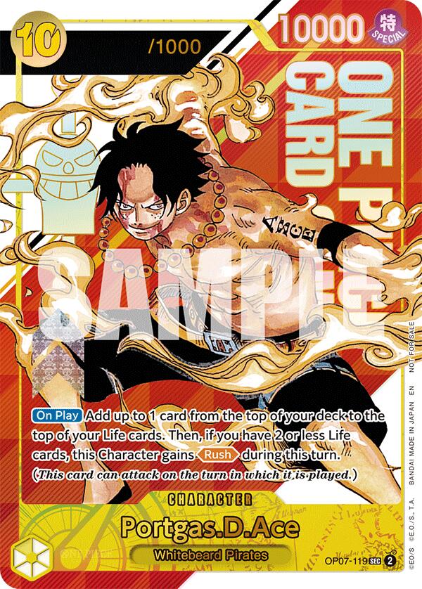 Portgas.D.Ace (Serial Numbered) [One Piece Promotion Cards] | Galactic Gamez