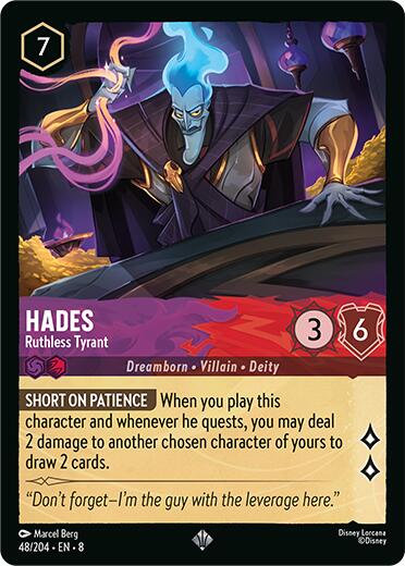 Hades - Ruthless Tyrant (48/204) [Reign of Jafar] | Galactic Gamez