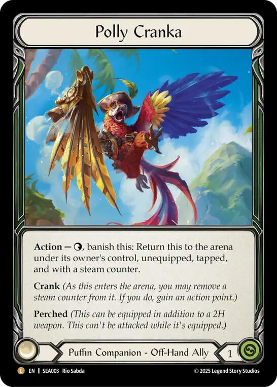Polly Cranka (Rainbow Foil) [SEA003] (High Seas)  Rainbow Foil | Galactic Gamez