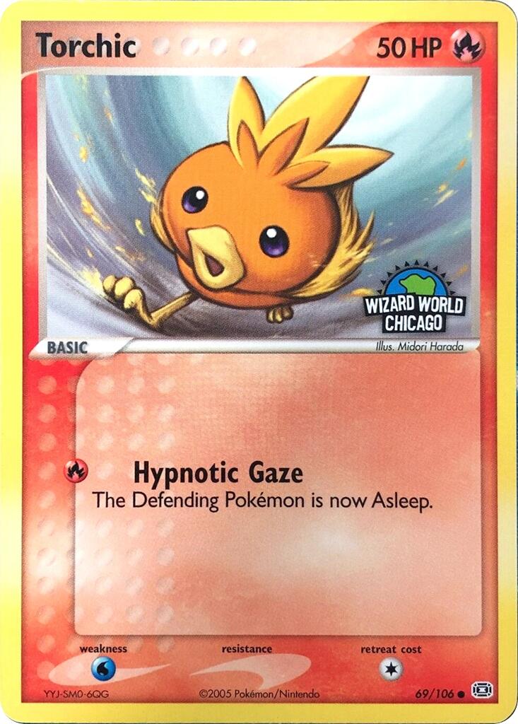 Torchic (69/106) (Wizard World Chicago) [Miscellaneous Cards] | Galactic Gamez