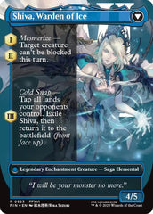 Jill, Shiva's Dominant // Shiva, Warden of Ice (Borderless) (Surge Foil) [FINAL FANTASY] | Galactic Gamez