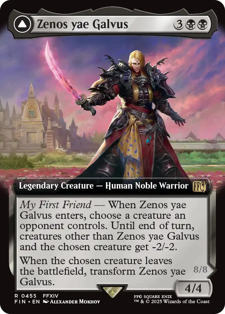 Zenos yae Galvus // Shinryu, Transcendent Rival (Extended Art) [FINAL FANTASY] | Galactic Gamez