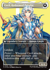 Cecil, Dark Knight // Cecil, Redeemed Paladin (Borderless) (Surge Foil) [FINAL FANTASY] | Galactic Gamez