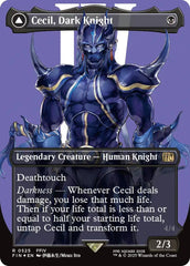 Cecil, Dark Knight // Cecil, Redeemed Paladin (Borderless) (Surge Foil) [FINAL FANTASY] | Galactic Gamez