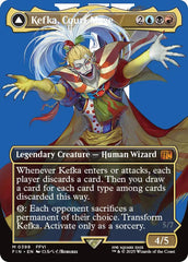 Kefka, Court Mage // Kefka, Ruler of Ruin (Borderless) (0398) [FINAL FANTASY] | Galactic Gamez