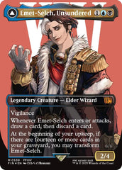 Emet-Selch, Unsundered // Hades, Sorcerer of Eld (Borderless) (Surge Foil) [FINAL FANTASY] | Galactic Gamez
