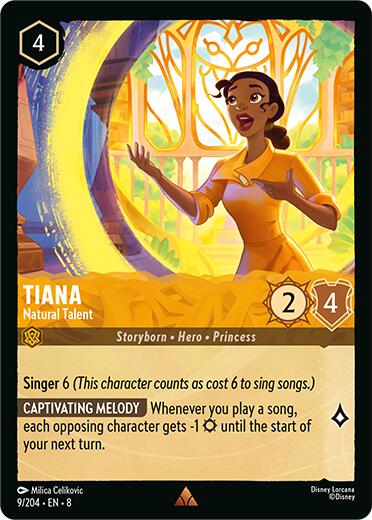 Tiana - Natural Talent (9/204) [Reign of Jafar] | Galactic Gamez