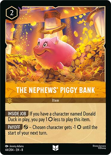 The Nephews' Piggy Bank (44/204) [Reign of Jafar] | Galactic Gamez