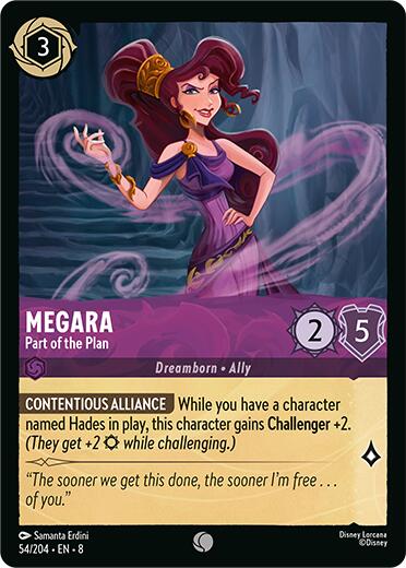 Megara - Part of the Plan (54/204) [Reign of Jafar] | Galactic Gamez