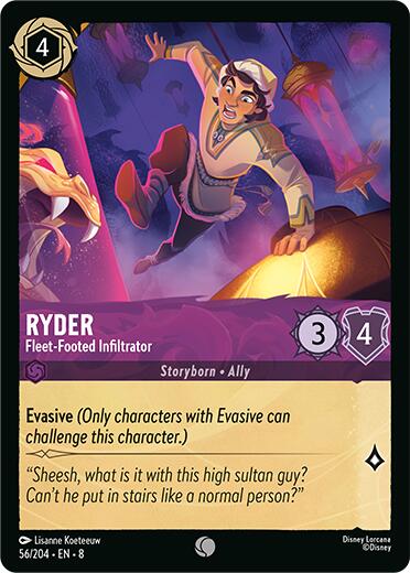 Ryder - Fleet-Footed Infiltrator (56/204) [Reign of Jafar] | Galactic Gamez