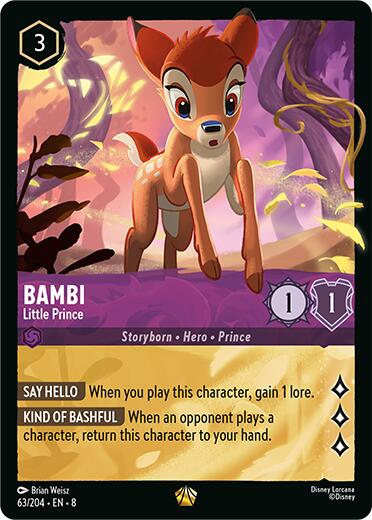 Bambi - Little Prince (63/204) [Reign of Jafar] | Galactic Gamez
