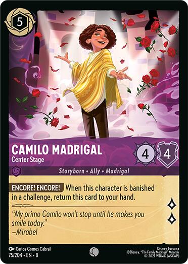 Camilo Madrigal - Center Stage (75/204) [Reign of Jafar] | Galactic Gamez