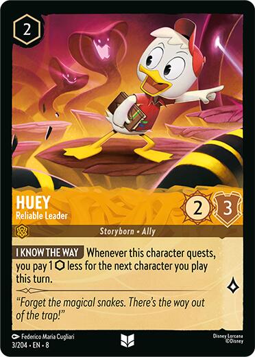 Huey - Reliable Leader (3/204) [Reign of Jafar] | Galactic Gamez