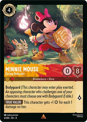 Minnie Mouse - Daring Defender (6/204) [Reign of Jafar] | Galactic Gamez