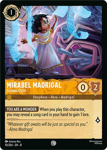 Mirabel Madrigal - Curious Child (10/204) [Reign of Jafar] | Galactic Gamez