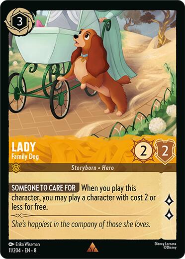 Lady - Family Dog (11/204) [Reign of Jafar] | Galactic Gamez