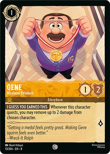 Gene - Niceland Resident (13/204) [Reign of Jafar] | Galactic Gamez