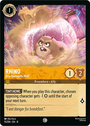 Rhino - One-Sixteenth Wolf (15/204) [Reign of Jafar] | Galactic Gamez