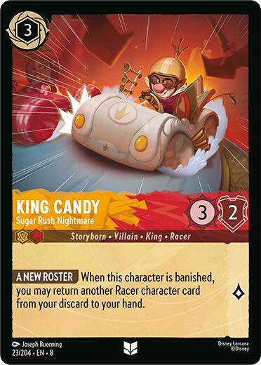King Candy - Sugar Rush Nightmare (23/204) [Reign of Jafar] | Galactic Gamez