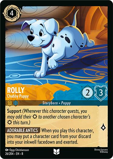 Rolly - Chubby Puppy (26/204) [Reign of Jafar] | Galactic Gamez