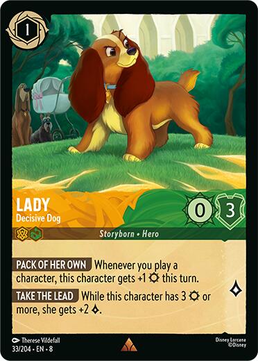 Lady - Decisive Dog (33/204) [Reign of Jafar] | Galactic Gamez