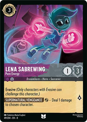 Lena Sabrewing -- Pure Energy (49/204) [Reign of Jafar] | Galactic Gamez