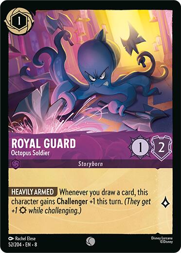 Royal Guard - Octopus Soldier (52/204) [Reign of Jafar] | Galactic Gamez