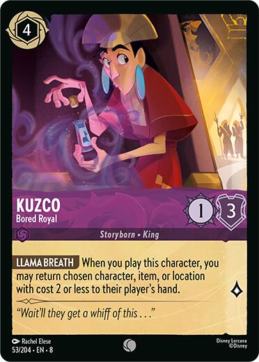 Kuzco - Bored Royal (53/204) [Reign of Jafar] | Galactic Gamez