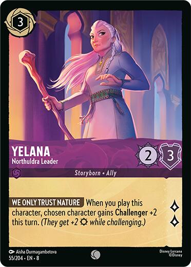 Yelana - Northuldra Leader (55/204) [Reign of Jafar] | Galactic Gamez