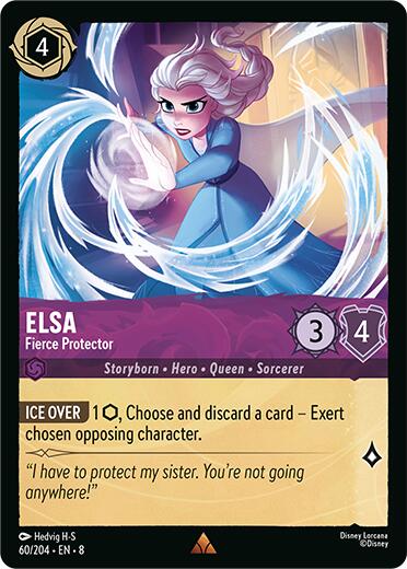 Elsa - Fierce Protector (60/204) [Reign of Jafar] | Galactic Gamez