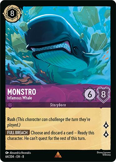 Monstro - Infamous Whale (64/204) [Reign of Jafar] | Galactic Gamez