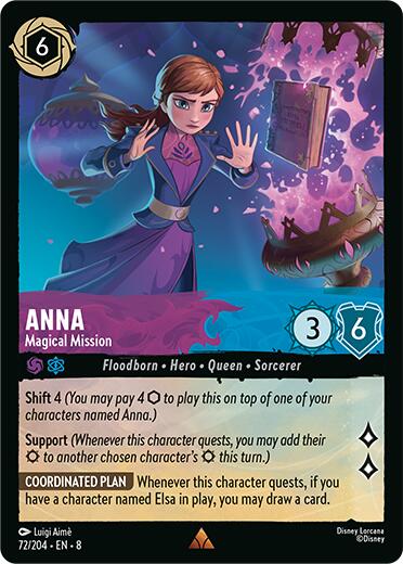 Anna - Magical Mission (72/204) [Reign of Jafar] | Galactic Gamez