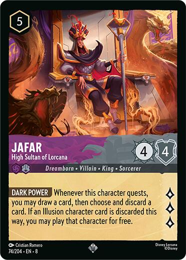 Jafar - High Sultan of Lorcana (74/204) [Reign of Jafar] | Galactic Gamez
