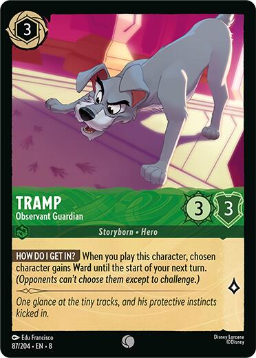 Tramp -Observant Guardian (87/204) [Reign of Jafar] | Galactic Gamez